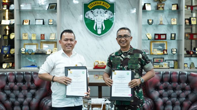 Pangdam IM Bahas Kerja Sama Pengelolaan Sumber Daya Air dengan BWS Sumatra I