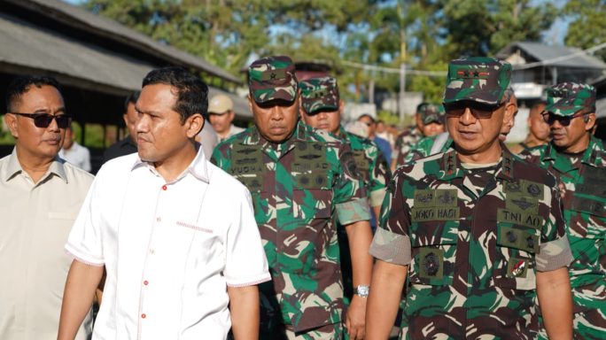 Pangdam Iskandar Muda Tinjau Lokasi Peternakan Bersama Wakil Gubernur Aceh