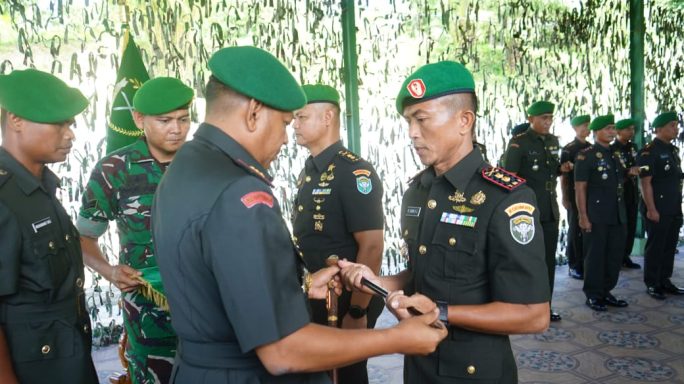 Danrem 011/Lilawangsa Pimpin Upacara Sertijab Dandim 0117/Aceh Tamiang