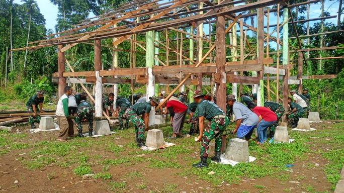 Pangdam IM Apresiasi Prajurit Yonif TP 857/GG atas Karya Bhakti di Dayah Pante Kulu