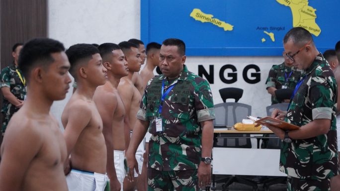 1.240 Calon Bintara Ikuti Sidang Pantukhir Daerah di Kodam Iskandar Muda