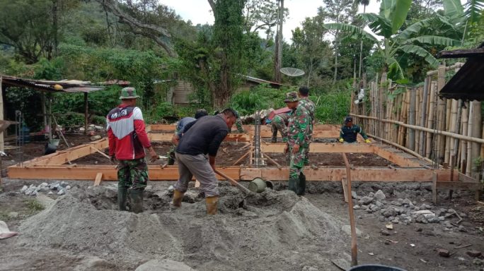 Kodam Iskandar Muda bangun Rumah Layak huni Warga kurang mampu