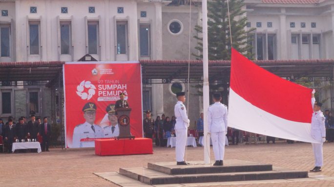 Peringati Hari Sumpah Pemuda Ke – 97, Dandim 0119/BM Sampaikan Amanad Kementerian (Kemenpora)
