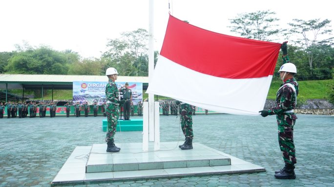 Kodim 0117/Aceh Tamiang Gelar Upacara Bendera Rutin Setiap Senin