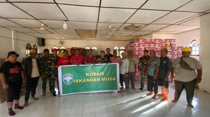 Bantuan Kasad tembus Daerah terisolir Aceh Tamiang.