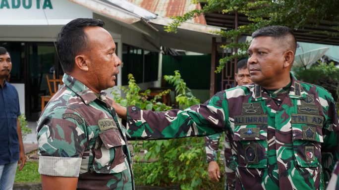 Danrem 011/Lilawangsa Kunjungi Prajurit Korban Banjir Bandang di Aceh Tamiang