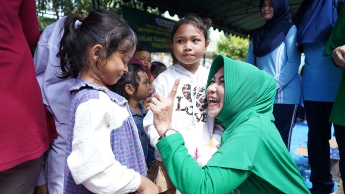 Persit KCK Daerah Iskandar Muda Gelar Trauma Healing untuk Anak Korban Bencana di Aceh