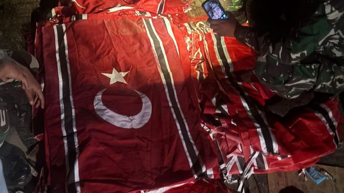 Aparat Gabungan TNI–Polri Razia Bendera GAM di Perbatasan Aceh Utara–Bireuen