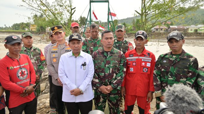 Jembatan Gantung Garuda Resmi Dibuka, Akses Dua Desa di Pidie Jaya Kembali Terhubung