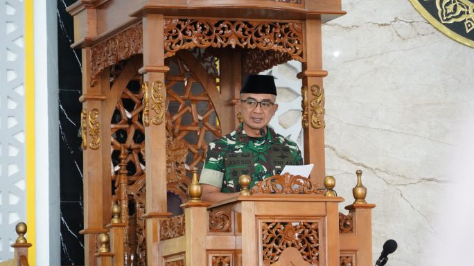 Kodam IM Peringati Isra Mikraj 1447 H, Pangdam Tekankan Akhlak Prajurit