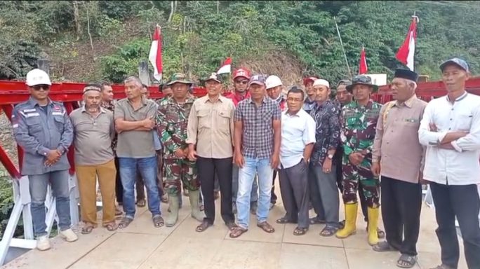 Jembatan Bailey Pepayungan Angkup–Roteh Rampung, Akses Warga Pulih