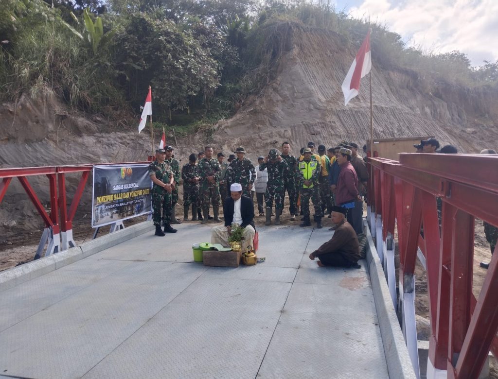 Jembatan Bailey Bener Pepanyi Rampung, Akses Lintas KKA – Bener Meriah Normal