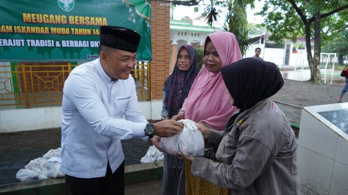 Gelar Tradisi Meugang, Kasdam IM “Sebagai bentuk pelestarian budaya lokal menyambut bulan suci Ramadan di Aceh”