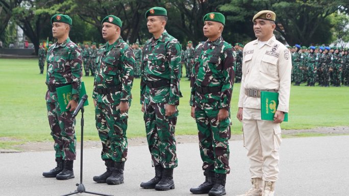 Kodam Iskandar Muda Gelar Upacara Rutin, Tekankan Disiplin dan Pengabdian