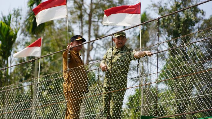Kasad Launching 11 Jembatan Gantung di Aceh, Buka Akses Wilayah Terisolasi Pascabencana