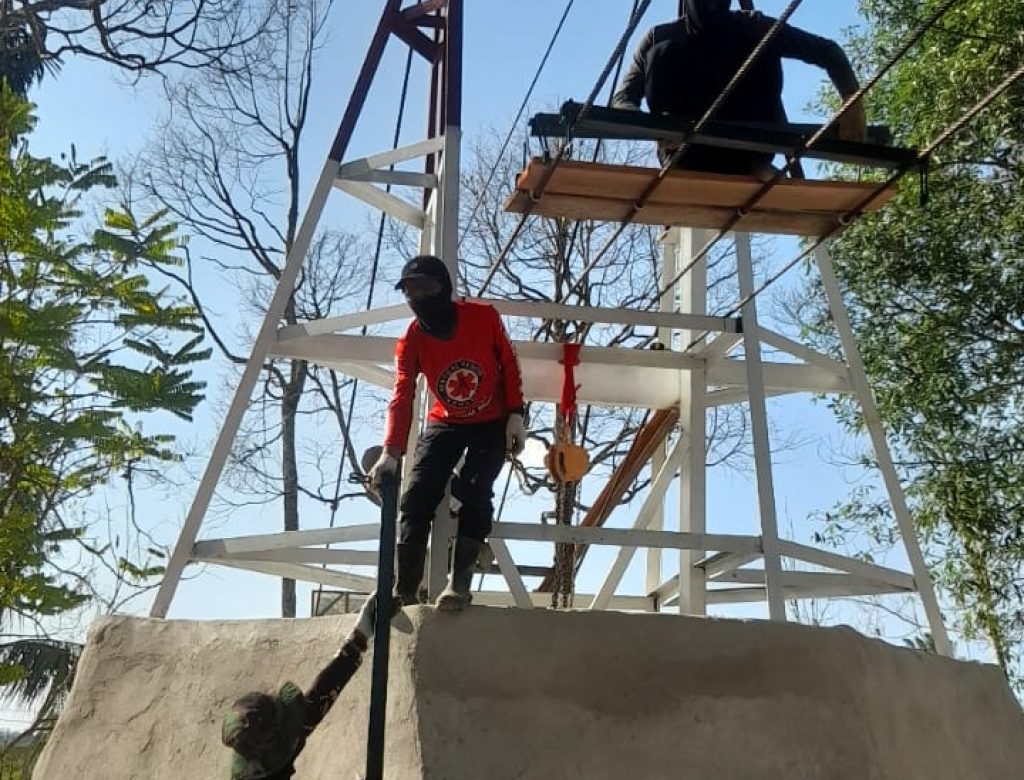 Jelang Idul Fitri, TNI kebut Pembangunan Jembatan Perintis Sekerak, Aceh Tamiang