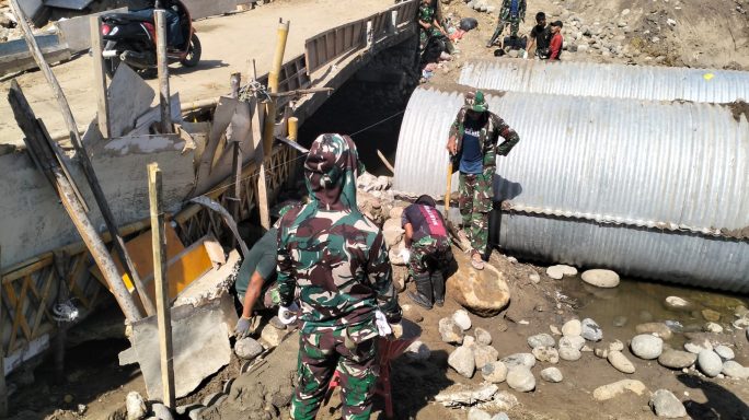 Kodam Iskandar Muda Lanjutkan pembangunan Jembatan Armco di Wilayah Provinsi Aceh