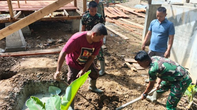 TMMD Reguler Ke-128 Kodim 0104/Aceh Timur Percepat Pembangunan di Desa Alue Canang dan Jambo Labu