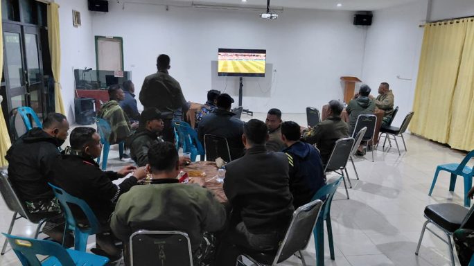 Kodim 0106/Aceh Tengah Ajak Warga Nobar Bola Gembira Piala Dunia 2026