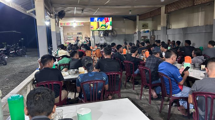 KODIM 0105/ACEH BARAT GELAR NOBAR BOLA GEMBIRA PIALA DUNIA 2026 BERSAMA MASYARAKAT, PERERAT KEMANUNGGALAN TNI DAN RAKYAT
