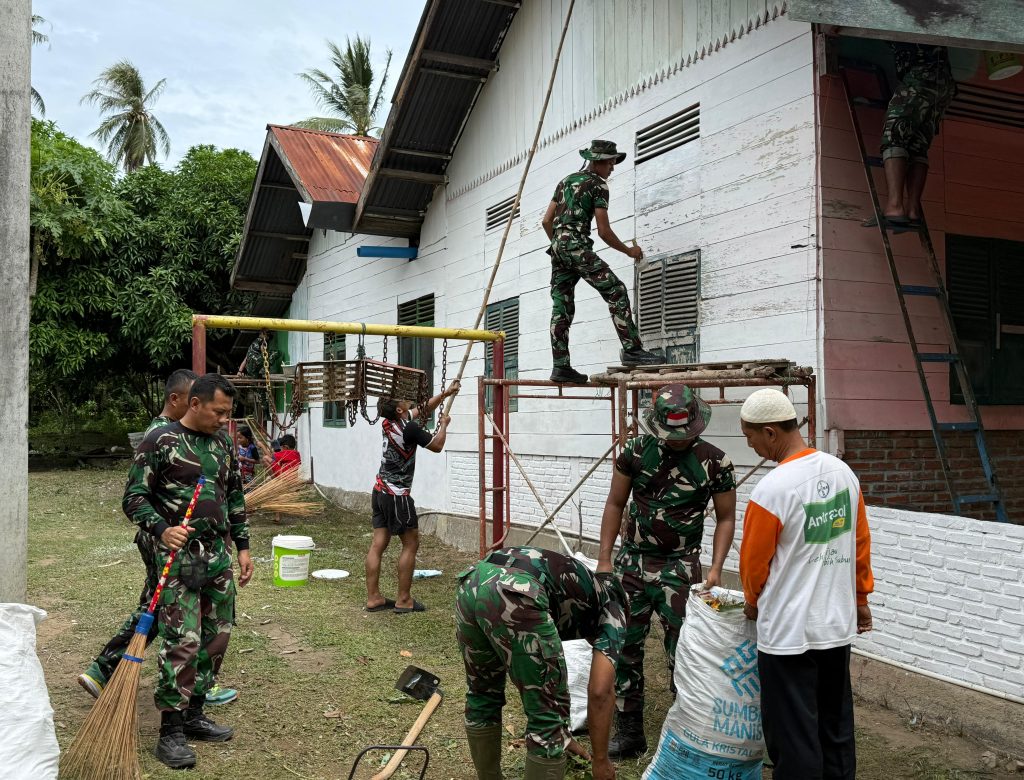 Kudam Iskandar Muda Rehabilitasi TK Malahayati Lamreh, Wujud Nyata Kepedulian TNI AD kepada masyarakat khusus nya Dunia Pendidikan