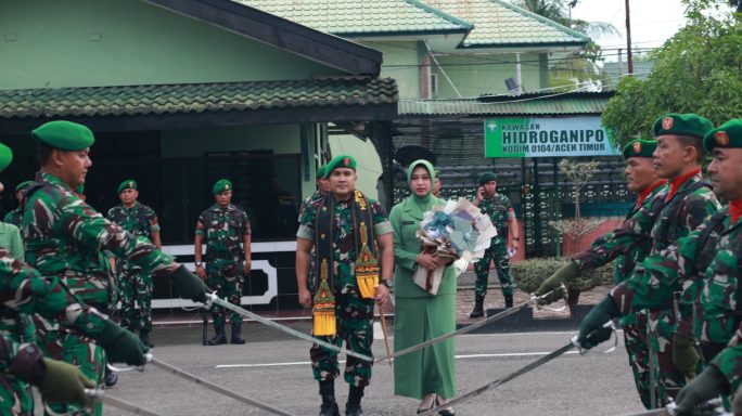 Letkol Inf Fiska Bagus Tri Sunaryanto Resmi Jabat Dandim 0104/Aceh Timur, Lanjutkan Estafet Pengabdian di Kodim 0104/Atim