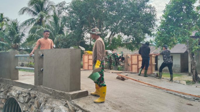 PROGRES PEMBANGUNAN EMPAT JEMBATAN ARAMCO DI ACEH SELATAN CAPAI 65 PERSEN, TNI AD TERUS PERCEPAT PEMBANGUNAN INFRASTRUKTUR UNTUK MASYARAKAT