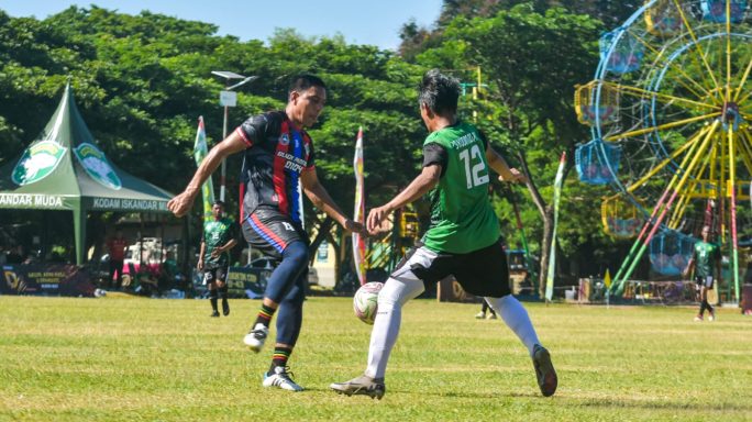 Kodim 0104 Aceh Timur Menang Adu Penalti atas Kodim 0106 Aceh Tengah dalam Piala Pangdam IM Cup 2026