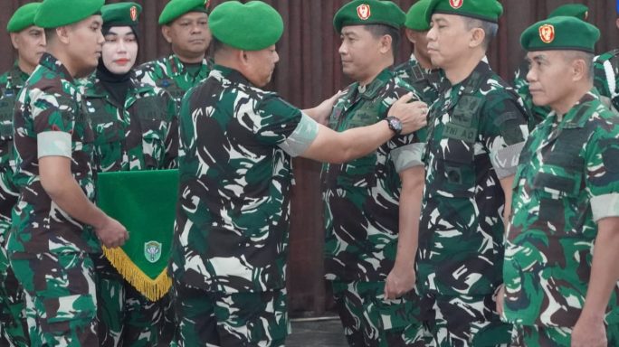 Kasdam IM Pimpin Sertijab Pejabat Kodam Iskandar Muda