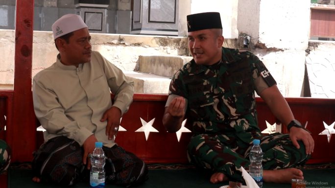 Merajut Silaturahmi, Mempererat Sinergi: Dandim 0104/Atim Bersama Pimpinan Dayah Futuhul Mu’arif Al-Aziziyyah