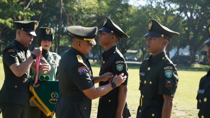 Kasdam Iskandar Muda Lantik 633 Prajurit Tamtama Infanteri TNI AD Gelombang II TA 2026