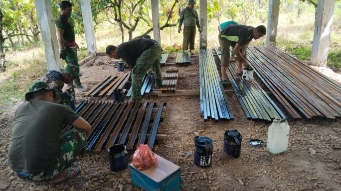 Kodim 0108/Aceh Tenggara Percepat Pembangunan Penghubung Desa Lawe Ger-ger dan Lawe Pinis Aceh Tenggara