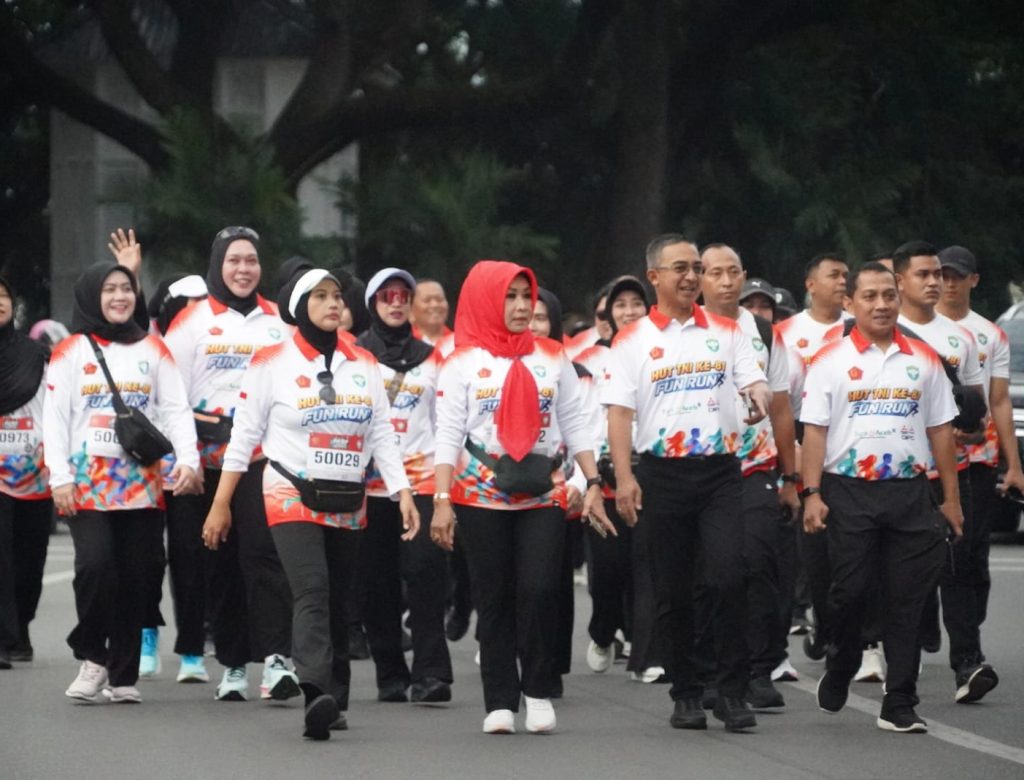 Sebanyak 2500 peserta ikuti Fun Run 5K Meriahkan HUT ke-81 TNI di Lapangan Blang Padang Banda Aceh