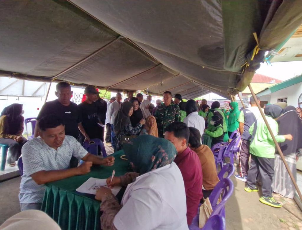Kodim 0111/Bireuen Gelar Bakti Sosial Kesehatan, Kumpulkan 100 Kantong Darah dan Salurkan 200 Paket Sembako