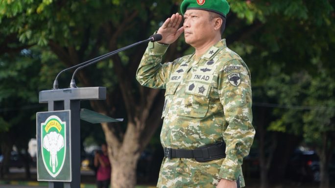 Inspektur Kodam IM Pimpin Upacara Peringatan Hari Sumpah Pemuda ke-98 di Banda Aceh